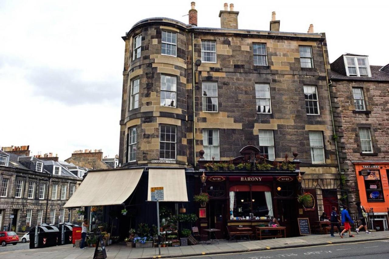 Joivy Bright Flat With Workspace In New Town Edinburgh Bagian luar foto