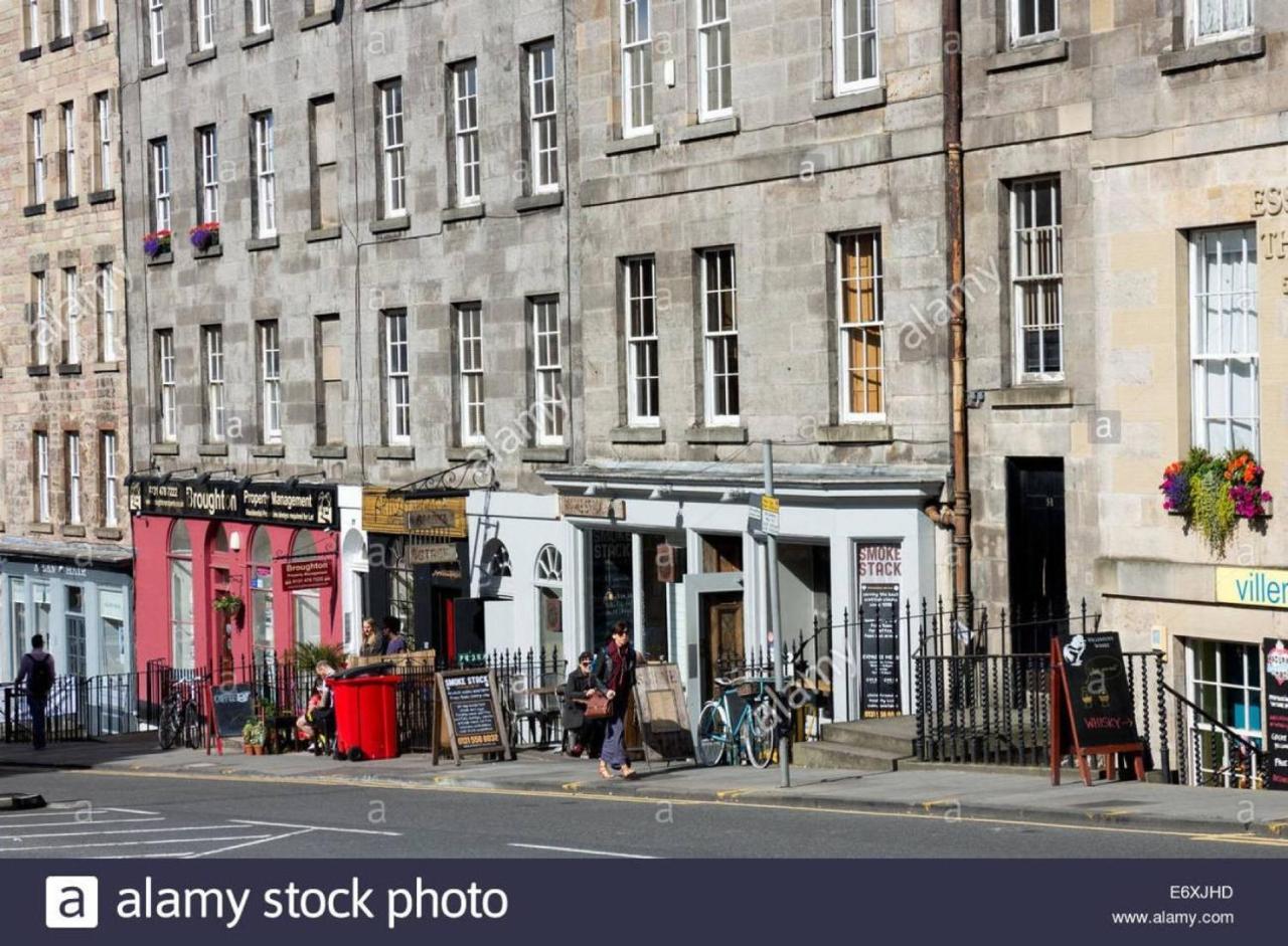Joivy Bright Flat With Workspace In New Town Edinburgh Bagian luar foto
